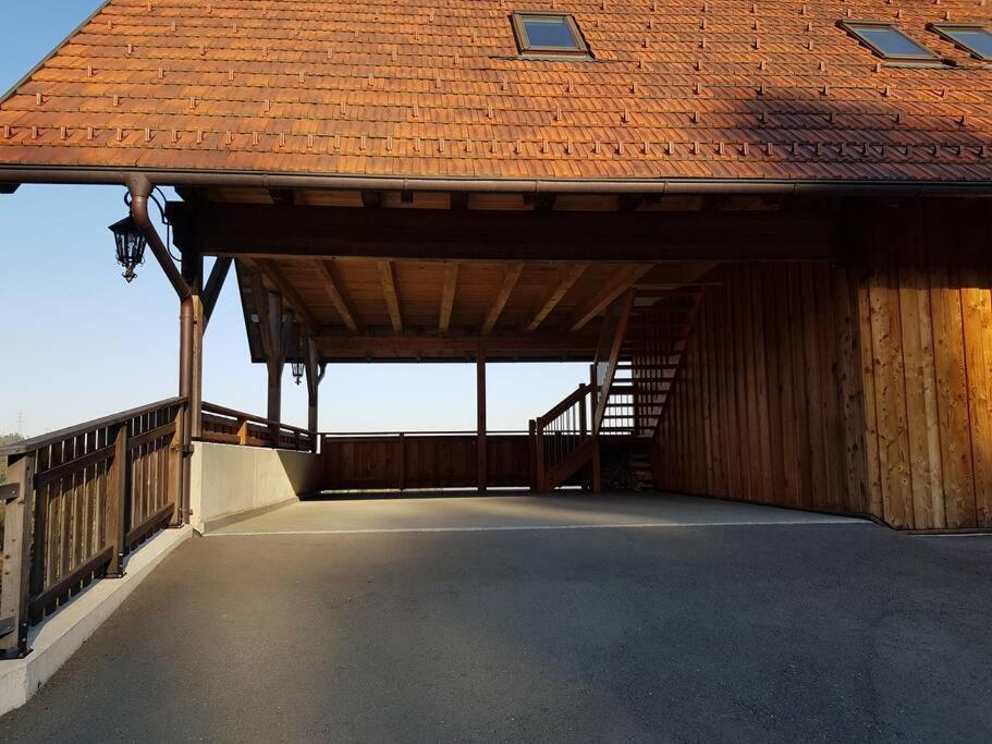 Chalet-Suedsteiermark - Traumhafte Aussicht, Infinity Pool, Privatsphaere, Klima Und De-Luxe Ausstattung Schwanberg Dış mekan fotoğraf